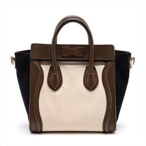 Celine Luggage shoulder tote crossbody brown bag leather Shopper